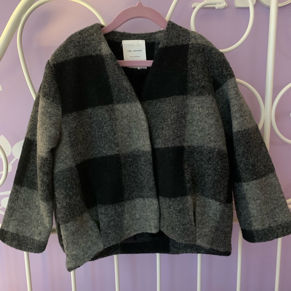 Zara girls winter coat